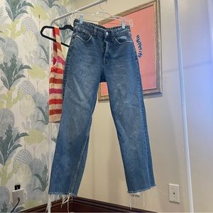 Perfect Zara Jean High Waist Straight Leg size 2
